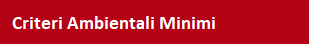 criteri ambientali minimi