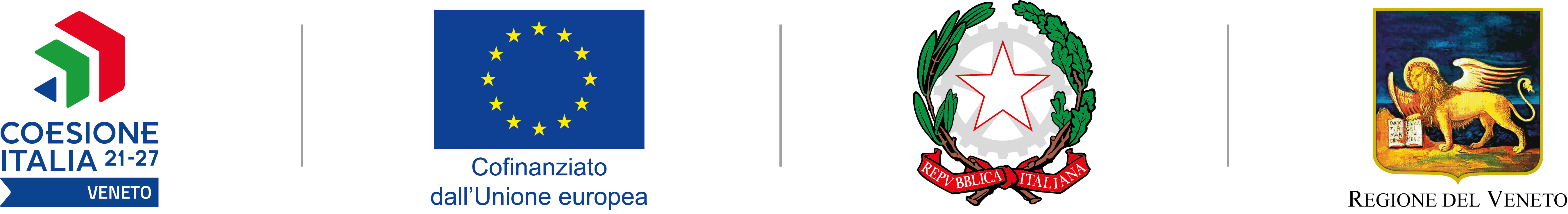 Logo Programma Fondo Sociale Europeo per la Regione Veneto del periodo 2021-2027