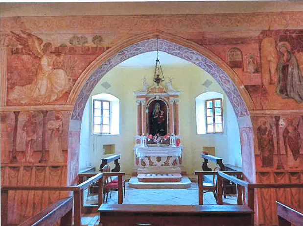 Interventi sul patrimonio - Ristrutturazione statica della chiesa di Santa Maria a Portole in preparazione al restauro degli affreschi della chiesa