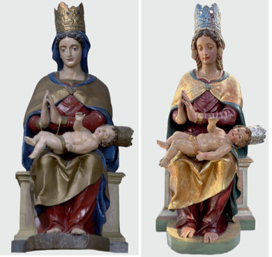 Interventi sul patrimonio - Restauro scultura lignea della chiesa di San Zenone