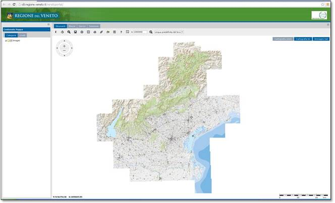 Visualizzatore dei servizi WEB dei dati territoriali