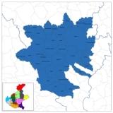 Carta rappresentante il distretto n. 4