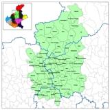 Carta rappresentante il distretto n. 5