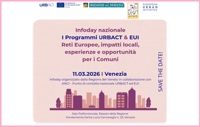 I programmi URBACT ed EUI per i Comuni